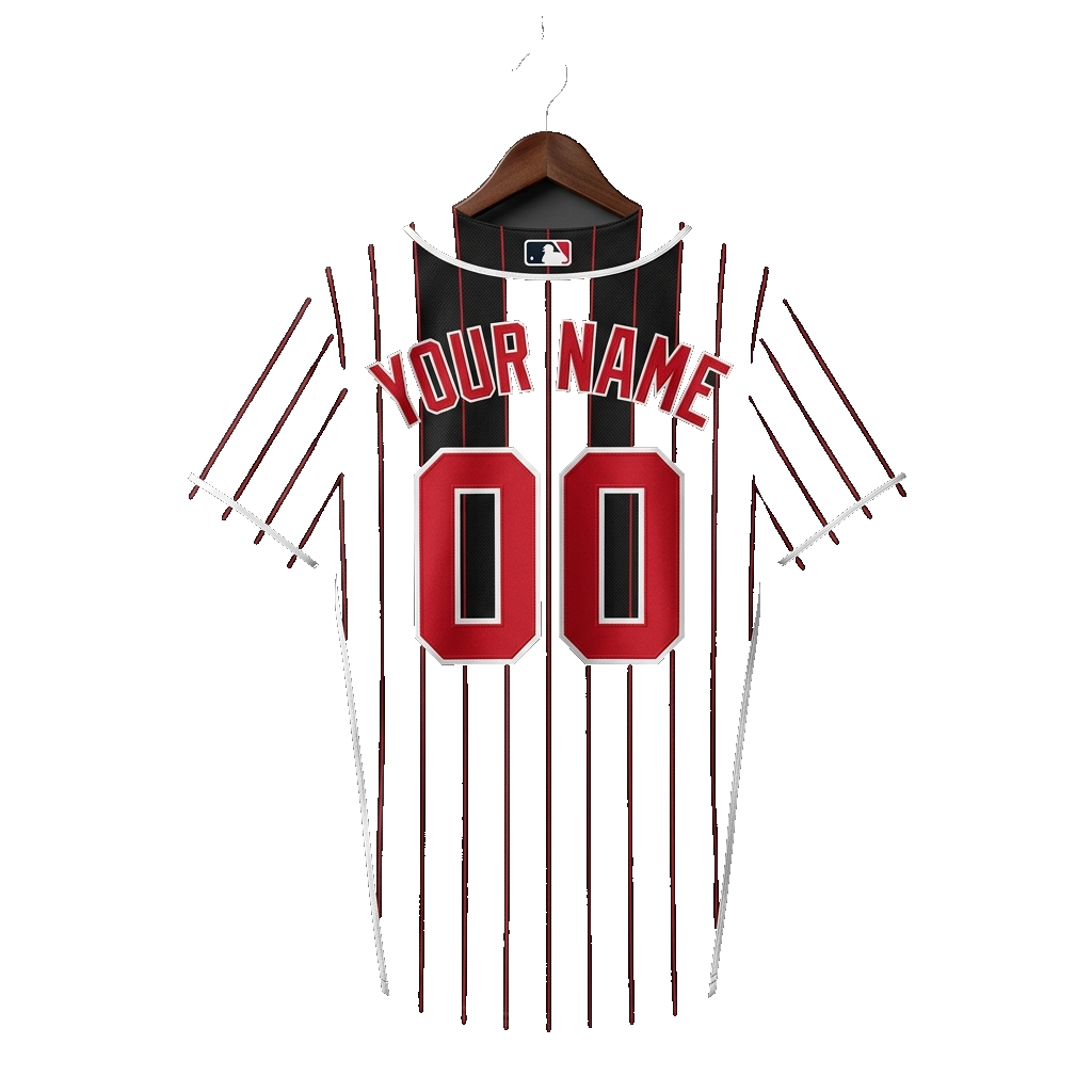 Black Pinstripe Jersey