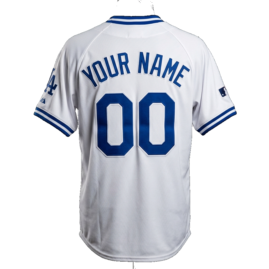 Dodgers White Jersey