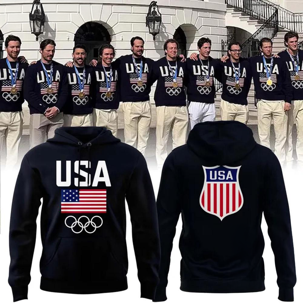 USA Hockey Winter Olympics Team Special Edition Hoodie Shirt Merch 2026
