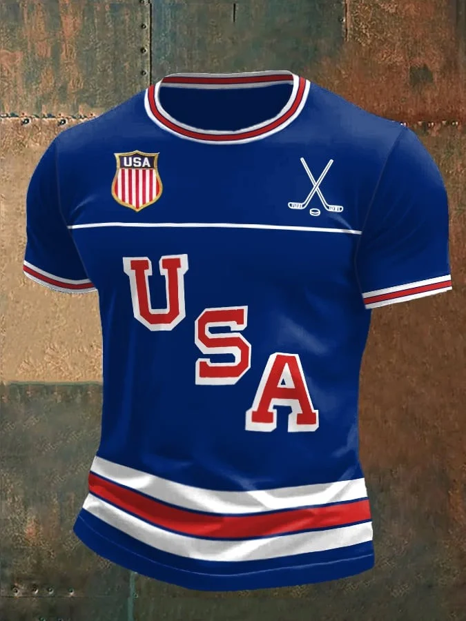 USA Ice Hockey 2026 Winter Olympics TShirt Best Game Day Clothing Gift For Him Merch 2026