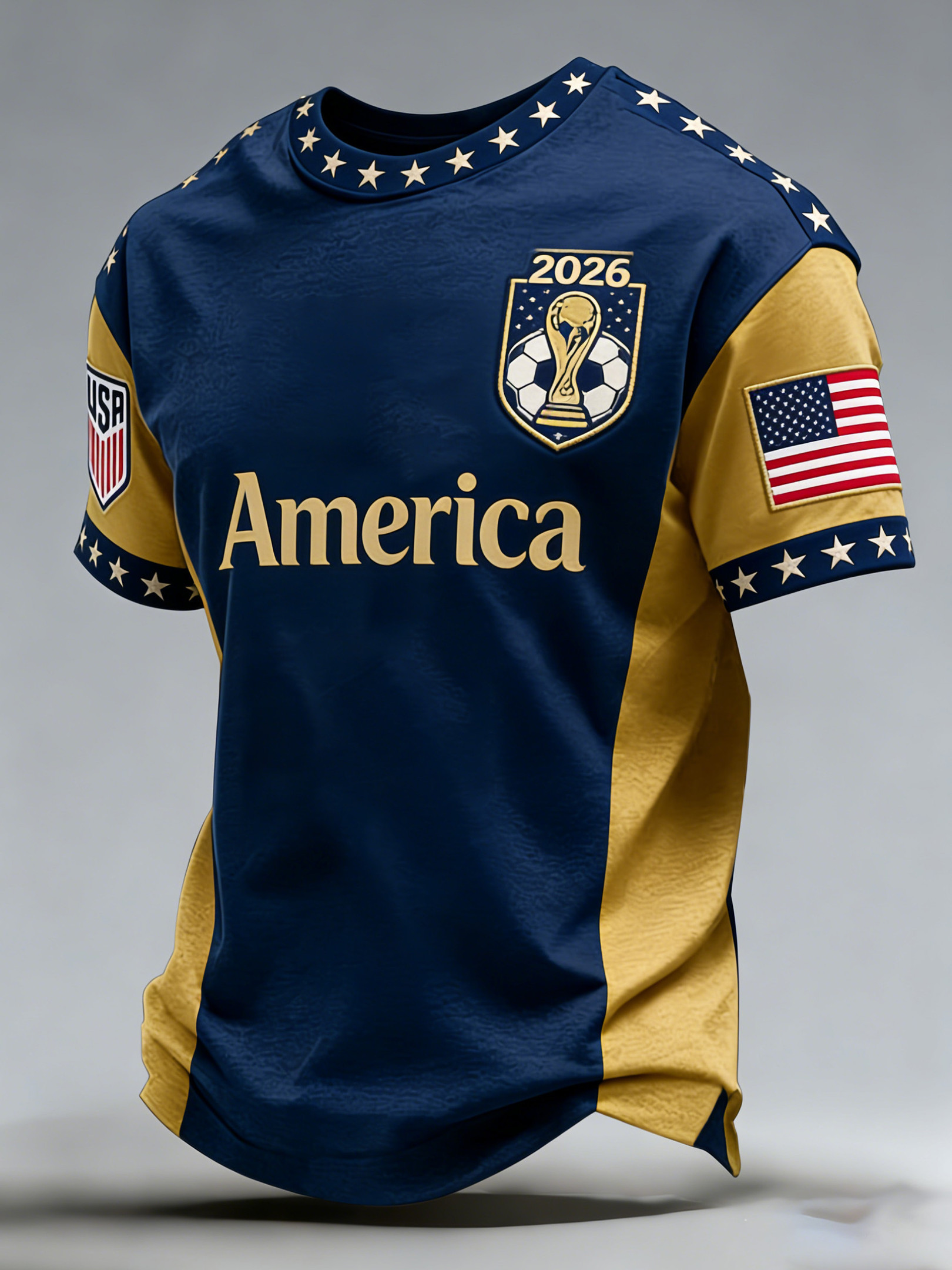 USA Soccer FIFA World Cup 2026TShirtMens Game Day Apparel Gifts For Soccer Lovers