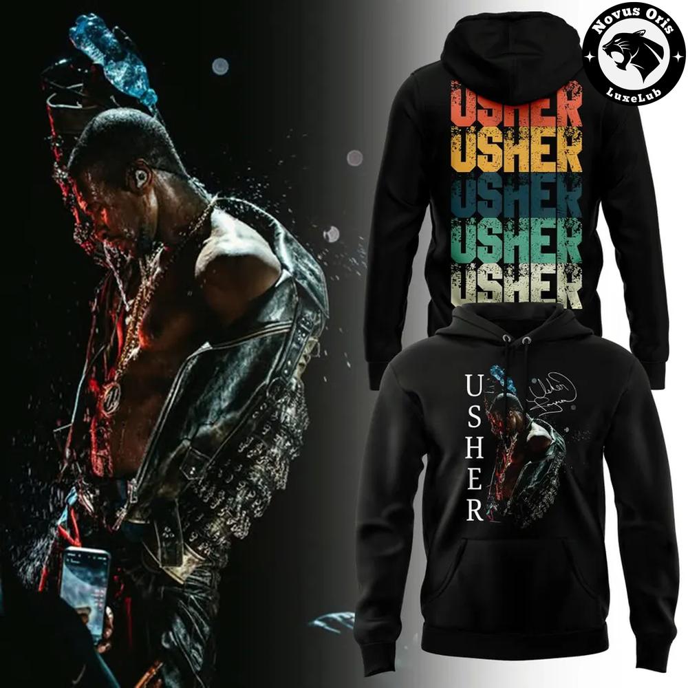 Usher x Chris Brown Raymond and Brown Tour 2026 Hoodie 1 - Unicasport Usher x Chris Brown Raymond and Brown Tour 2026 Hoodie