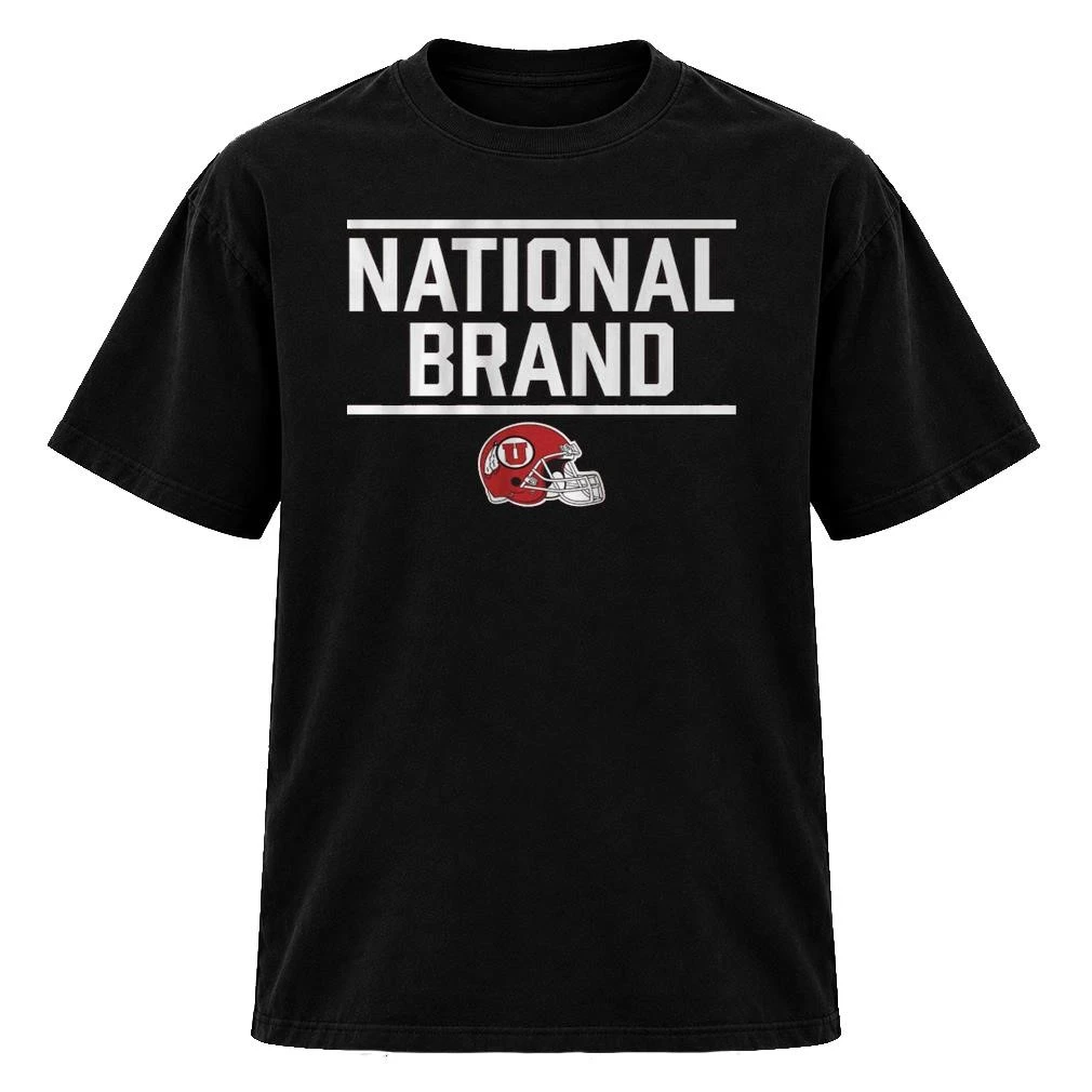 Utah Football National Brand Helmet Shirt