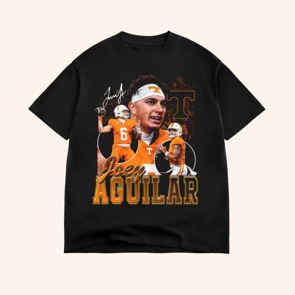 Utvol Merch Joey Aguilar Collage T-Shirt Best Gifts For Football Fans