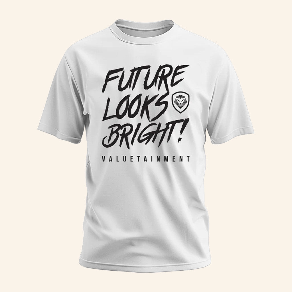 Valuetainment Merch The Future Looks Bright T-Shirt Best Gifts For Husband