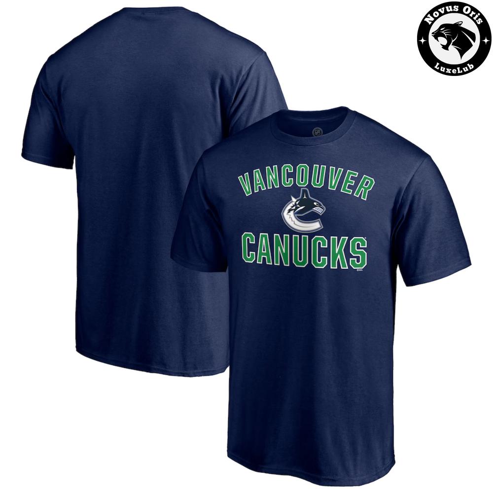 Vancouver Canucks NHL Hockey Arch Logo Graphic T-Shirt