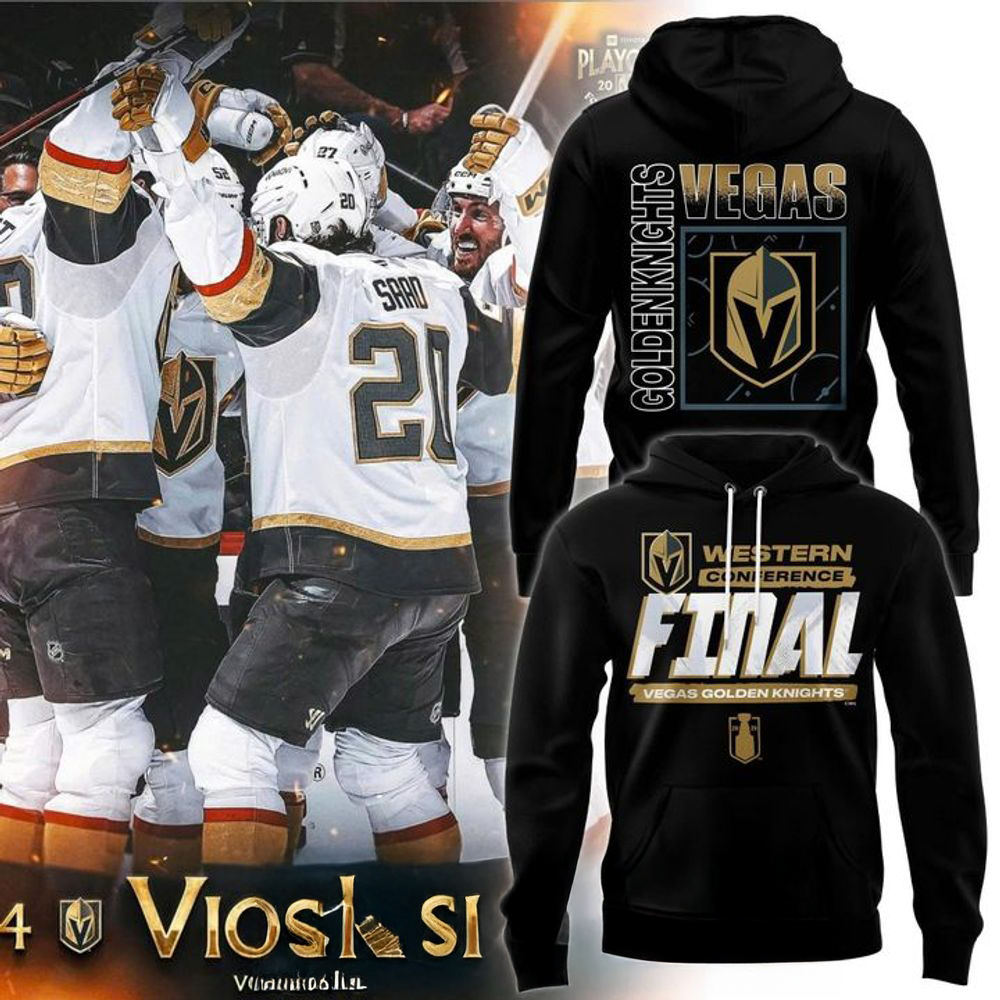 Vegas Golden Knights 2026 NHL Western Conference Final Special Hoodie