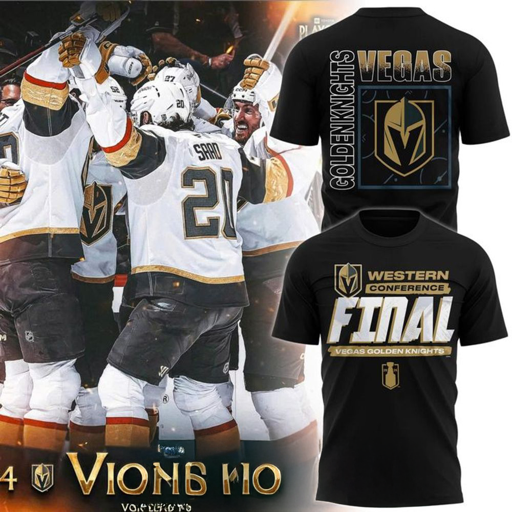 Vegas Golden Knights 2026 NHL Western Conference Final Special Shirt