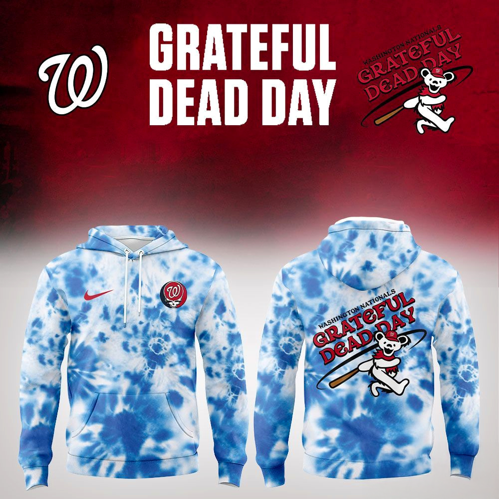 Washington Nationals Grateful Dead Day 2026 Hoodie