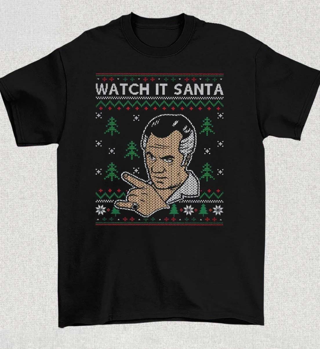 Watch It Santa Merry christmas TShirt