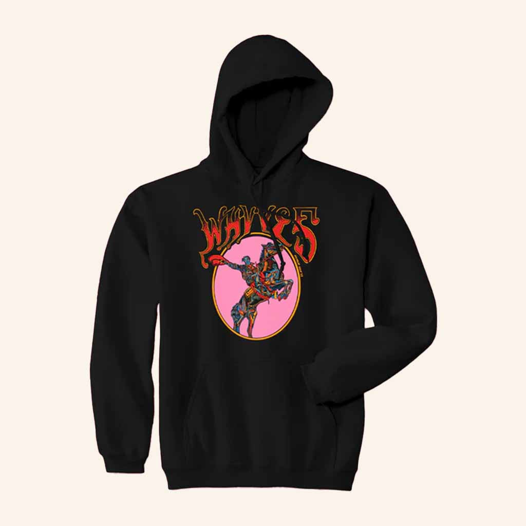Wavves Merch Cowboy Black Hoodie Unique Birthday Gift For Husband