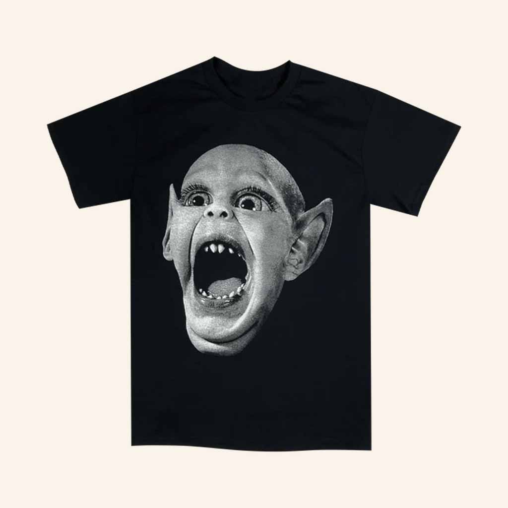 Weekly World News Merch Jumbo Bat Boy Black T-Shirt Halloween Gifts For Him