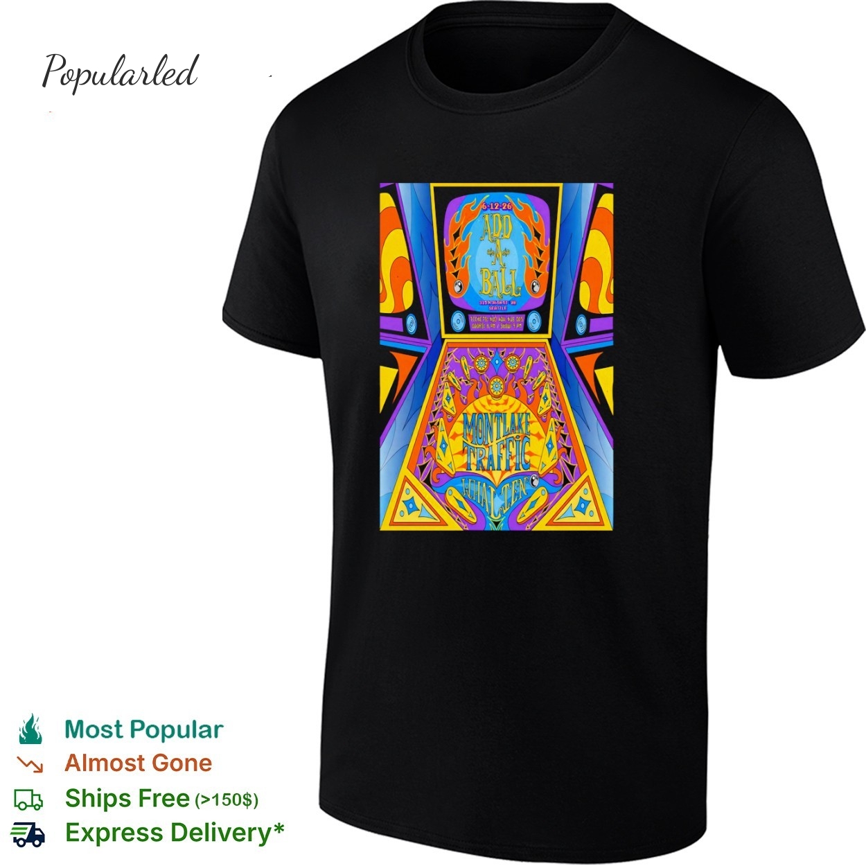 Whalien 6 12 2026 Seattle WA Poster shirt