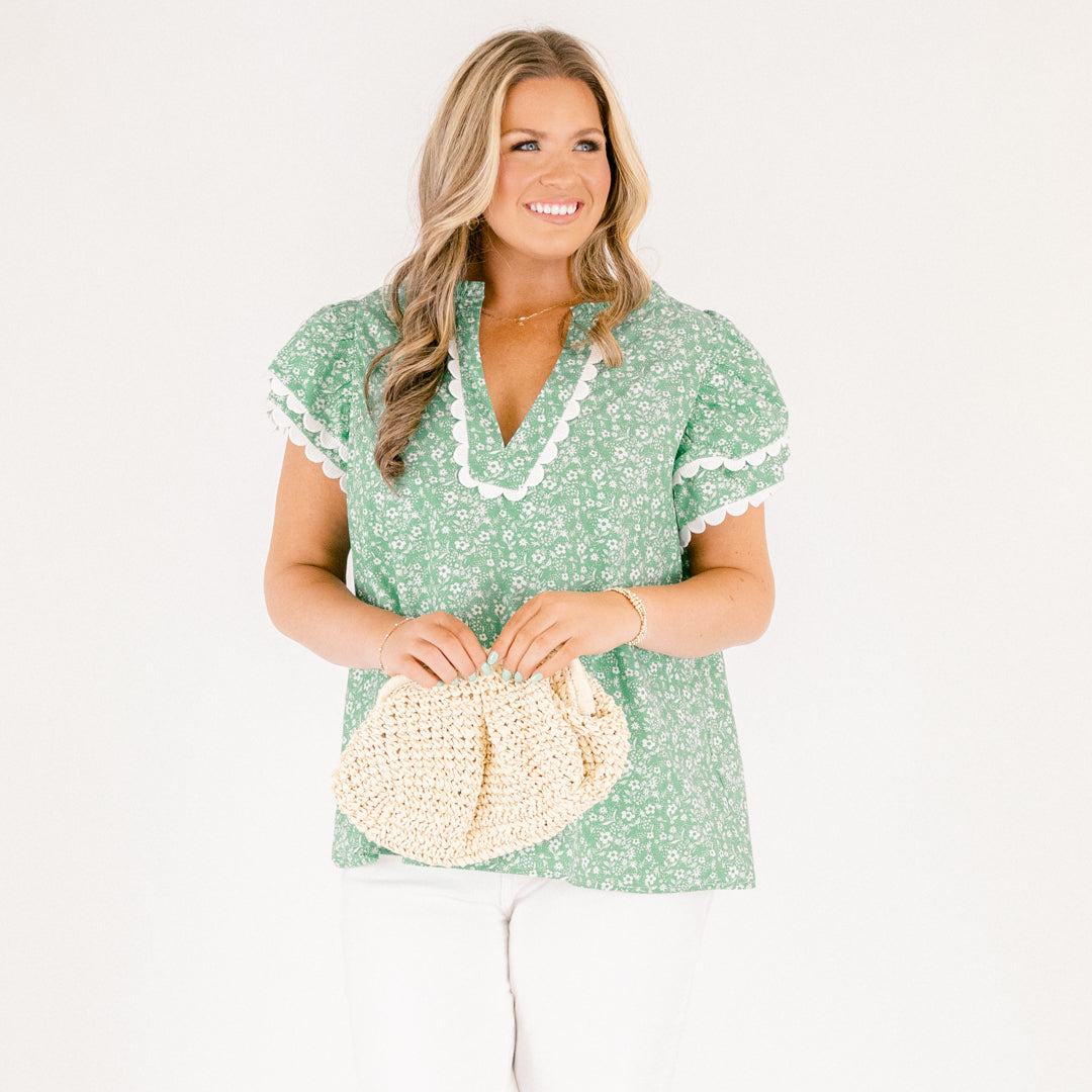 What Do I Mean Top, Green 8 What Do I Mean Top, Green - Image 8