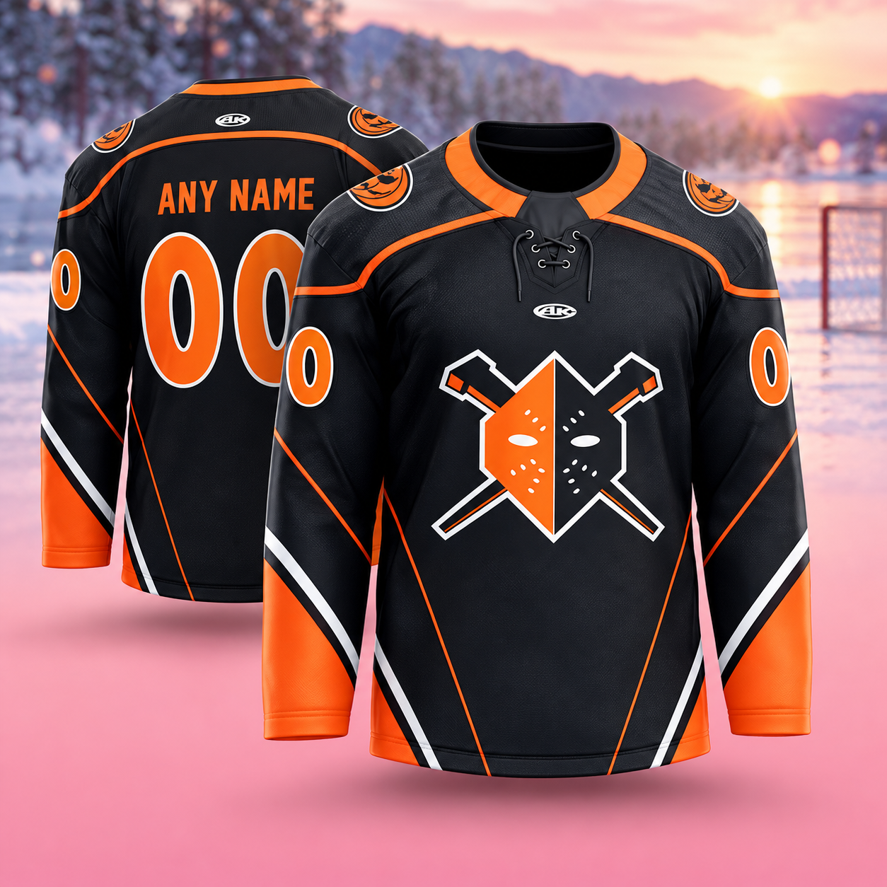 Wheeling Nailers x Halloween Night 2026 Custom Hockey Jersey
