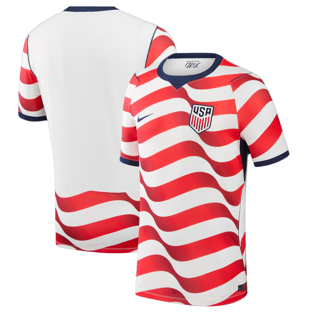 White USMNT 2026 Home Stadium Soccer Jersey
