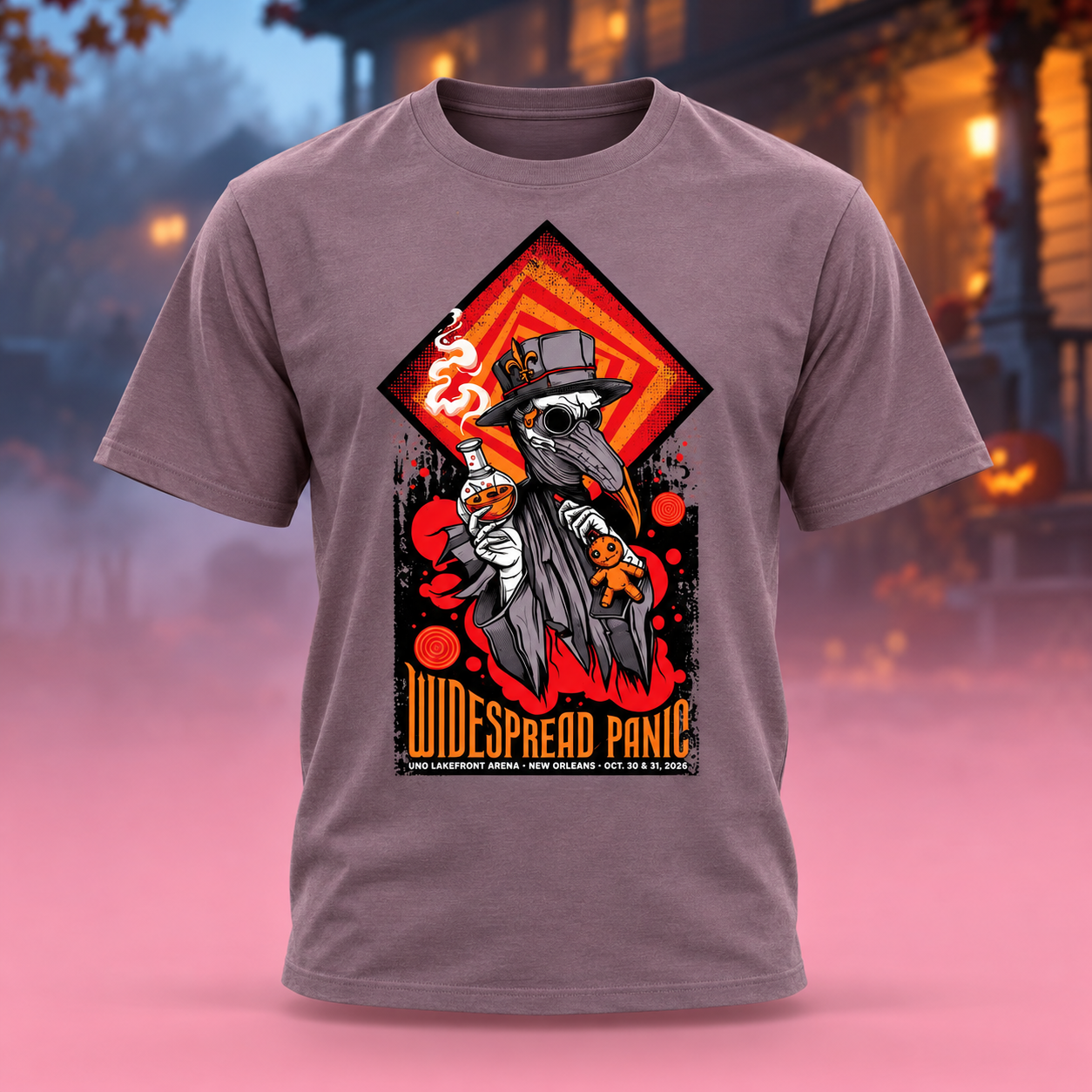 Widespread Panic Halloween Merch Plague Doctor Unisex TShirt