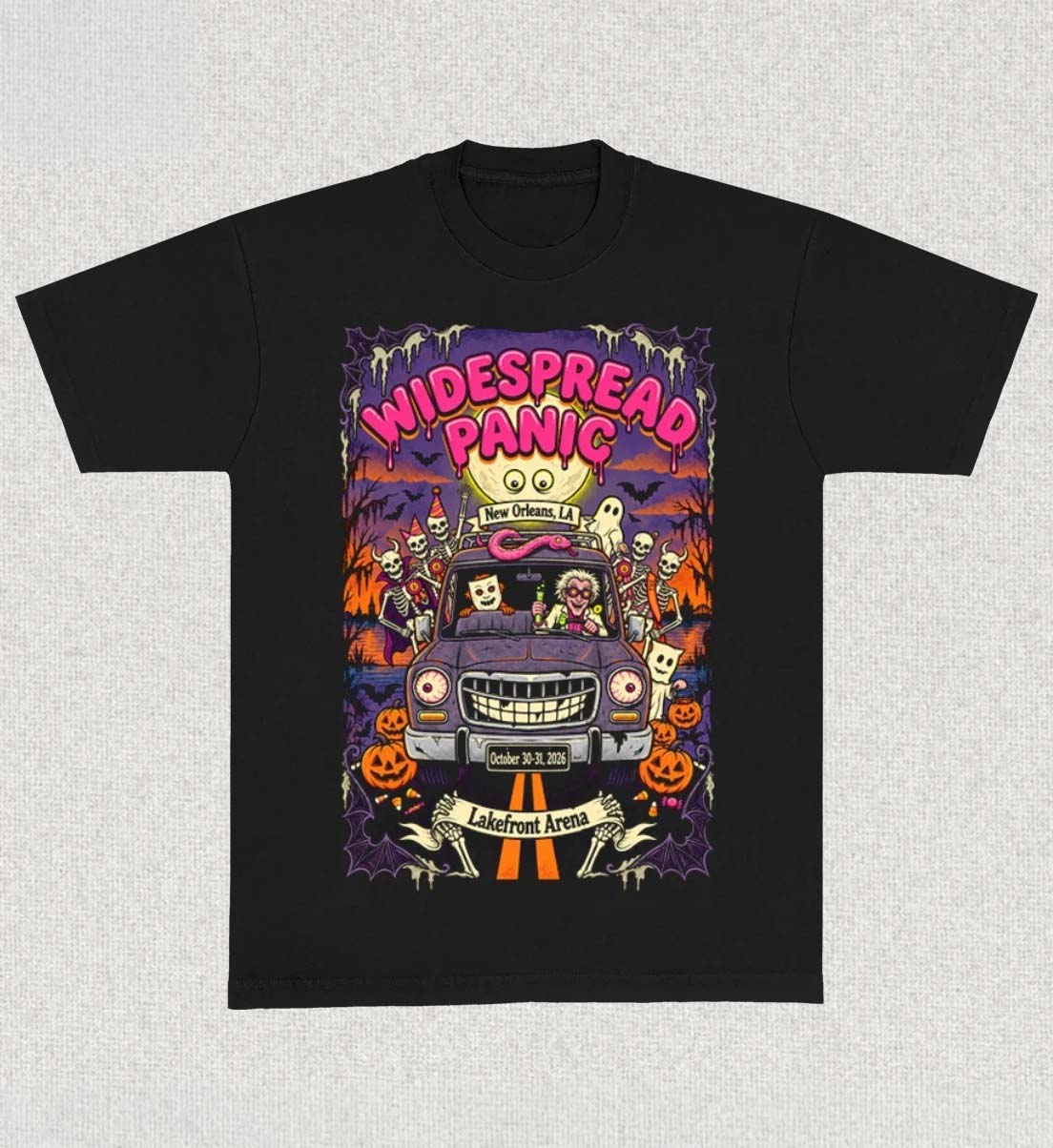 Widespread Panic New Orleans LA 2026 Event Poster At Lakefront Arena On October 30 And 31 2026 TShirt