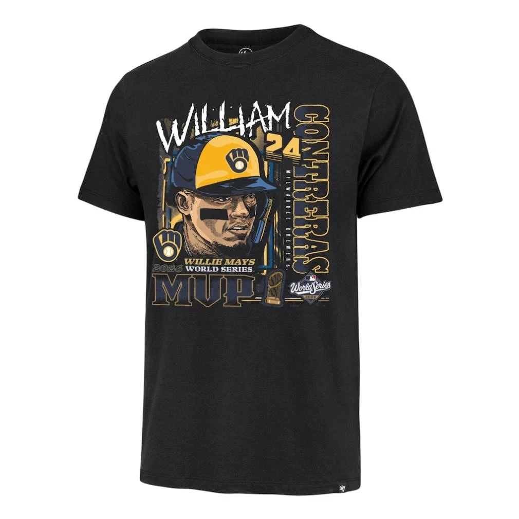 William Contreras Milwaukee Brewers 47 2026 World Series MVP Shirt