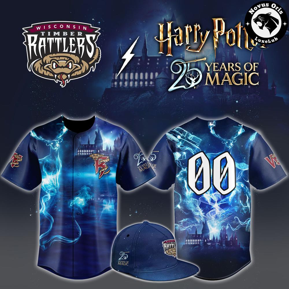 Wisconsin Timber Rattlers x Harry Potter 2026 Baseball Jersey 1 - Unicasport Wisconsin Timber Rattlers x Harry Potter 2026 Baseball Jersey