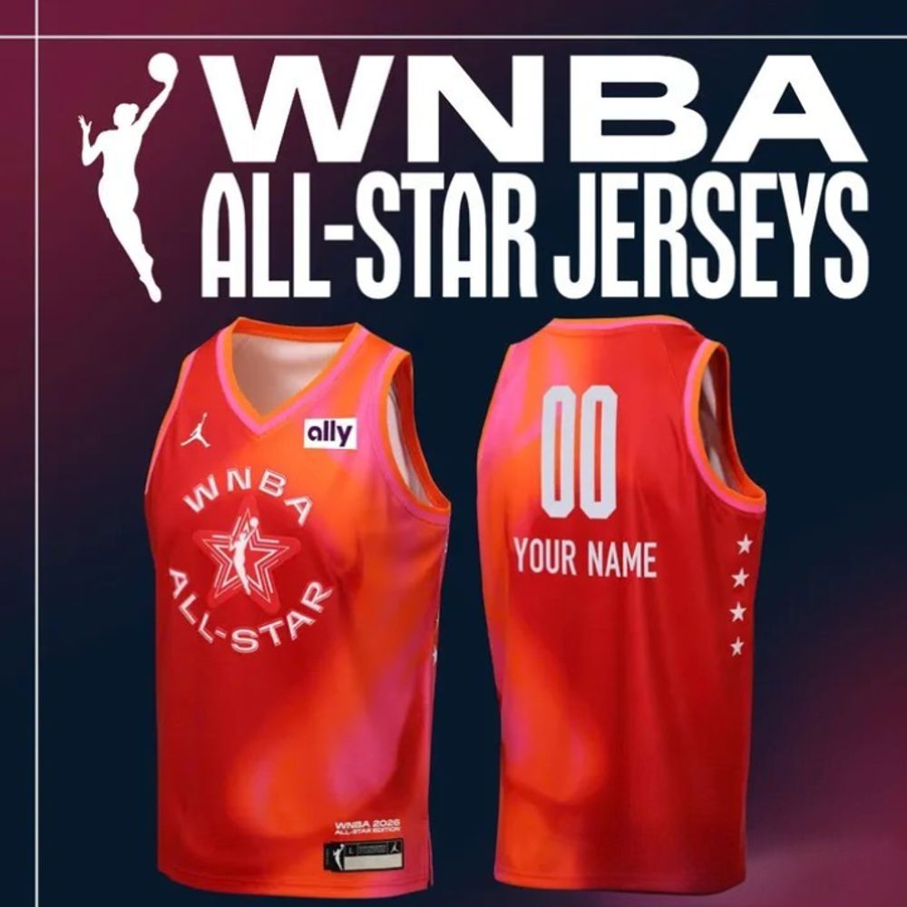 WNBA AllStar 2026 Limited Edition Red Basketball Jersey