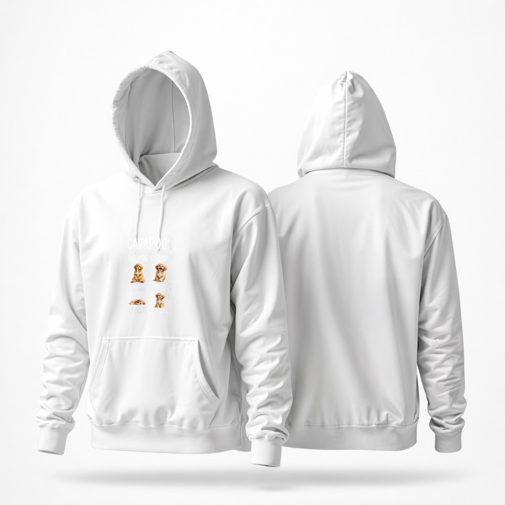 Women's Cavapoos Funny Cavapoo Owner Cavapoo Lover Graphic Hoodie - Image 3