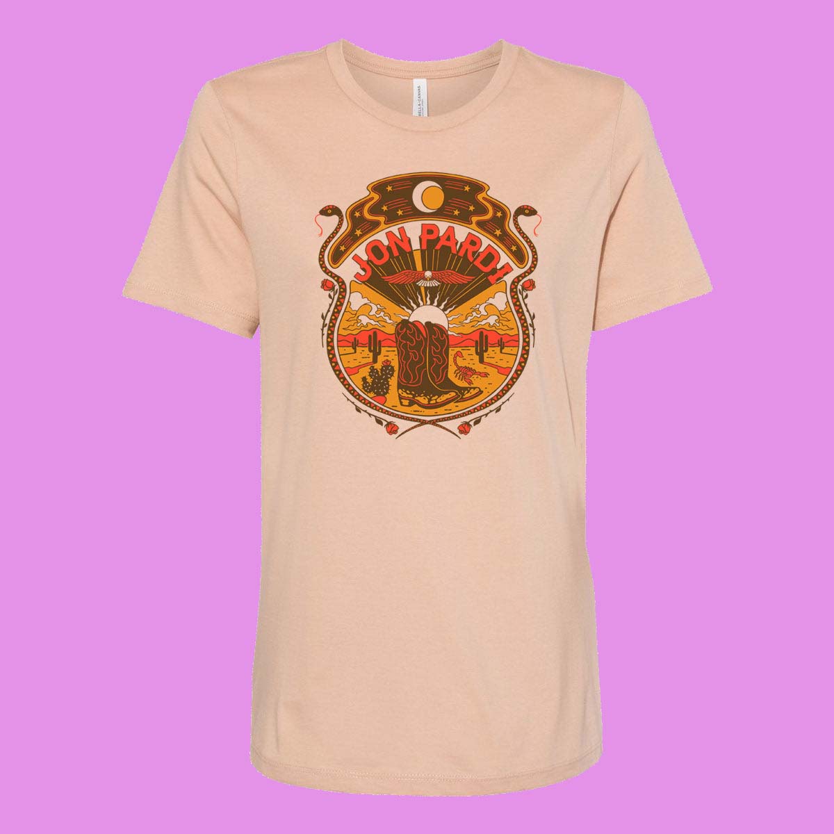 Jon Pardi Tour 2026 Women's Dirt on My Boots Tee - Country Music Gift Idea for Her