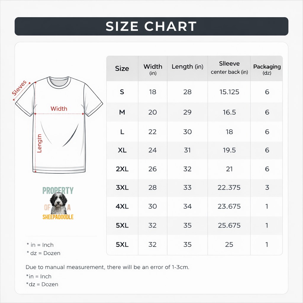 Women's Property of A Sheepadoodle Owner Sheepadoodle Lover Shirt - Image 4