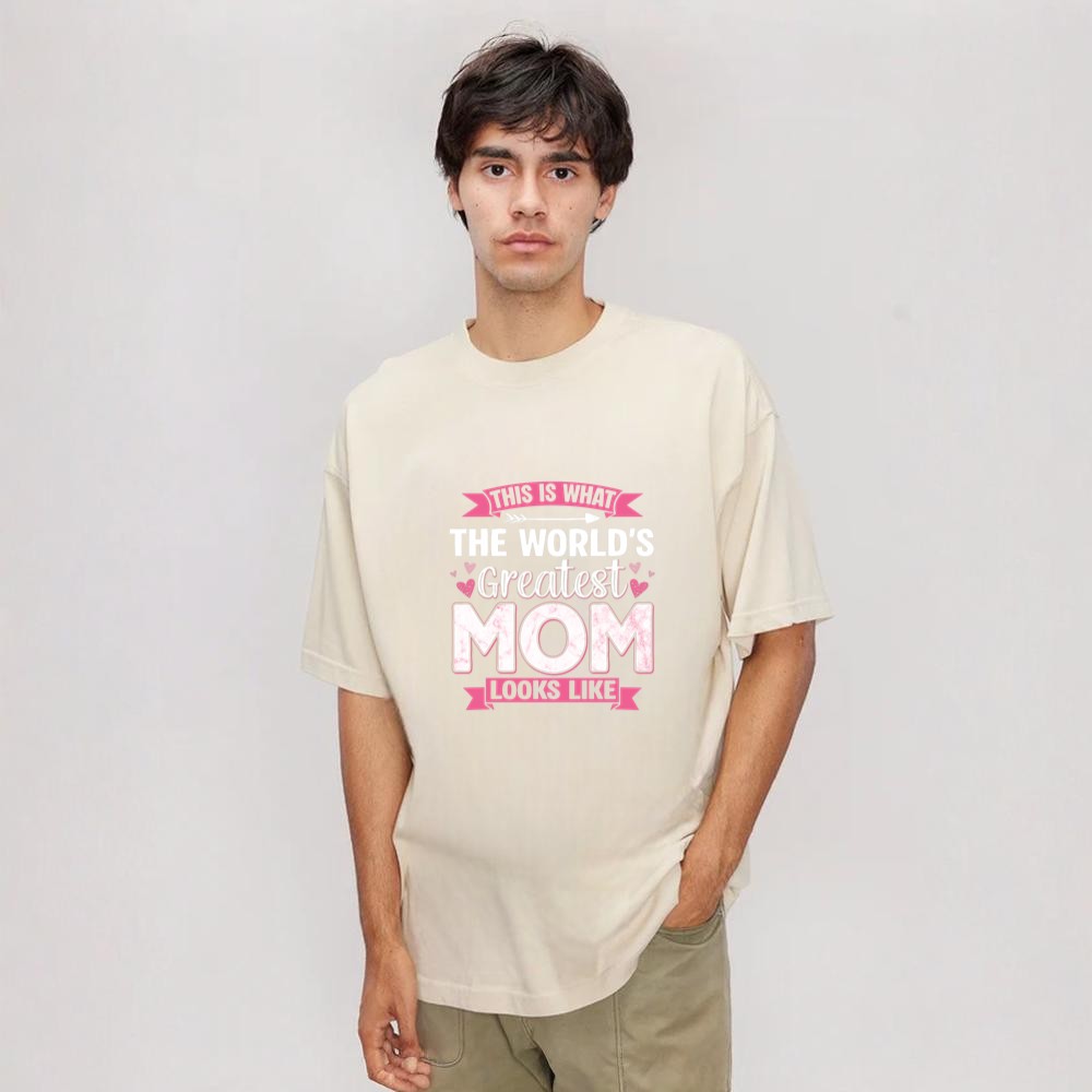 Worlds Greatest Mom Mother’s Day Pink Hearts Proud Mama Shirt