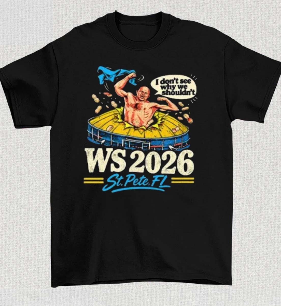 WS 2026 St Pete FL Baseball Celebration TShirt