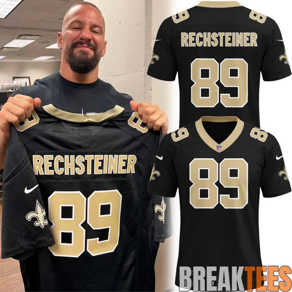 New Orleans Saints x WWE Superstar Rechsteiner Football Jersey
