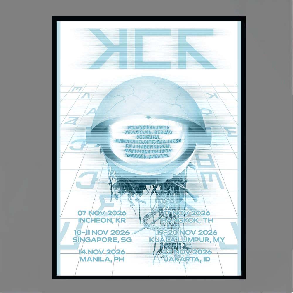 XG The Core World Tour Asia Dates Incheon Singapore Manila Bangkok Kuala Lumpur Jakarta November 722 2026 Poster
