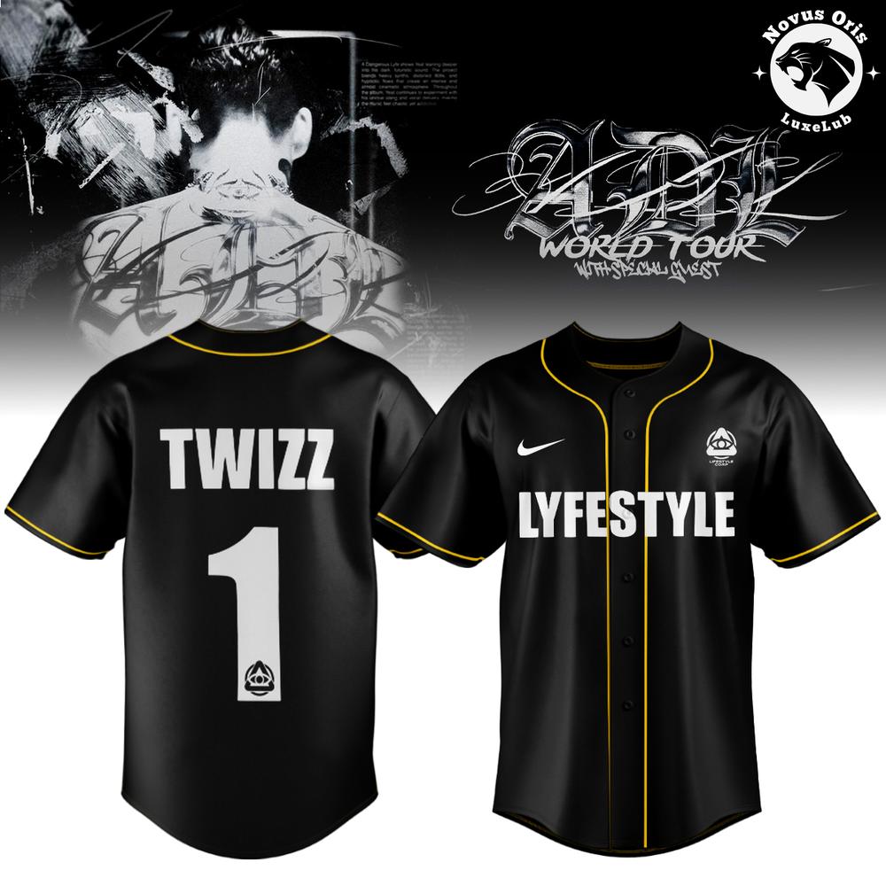 Yeat The Love Lyfe Tour 2026 Black Baseball Jersey 1 - Unicasport Yeat The Love Lyfe Tour 2026 Black Baseball Jersey