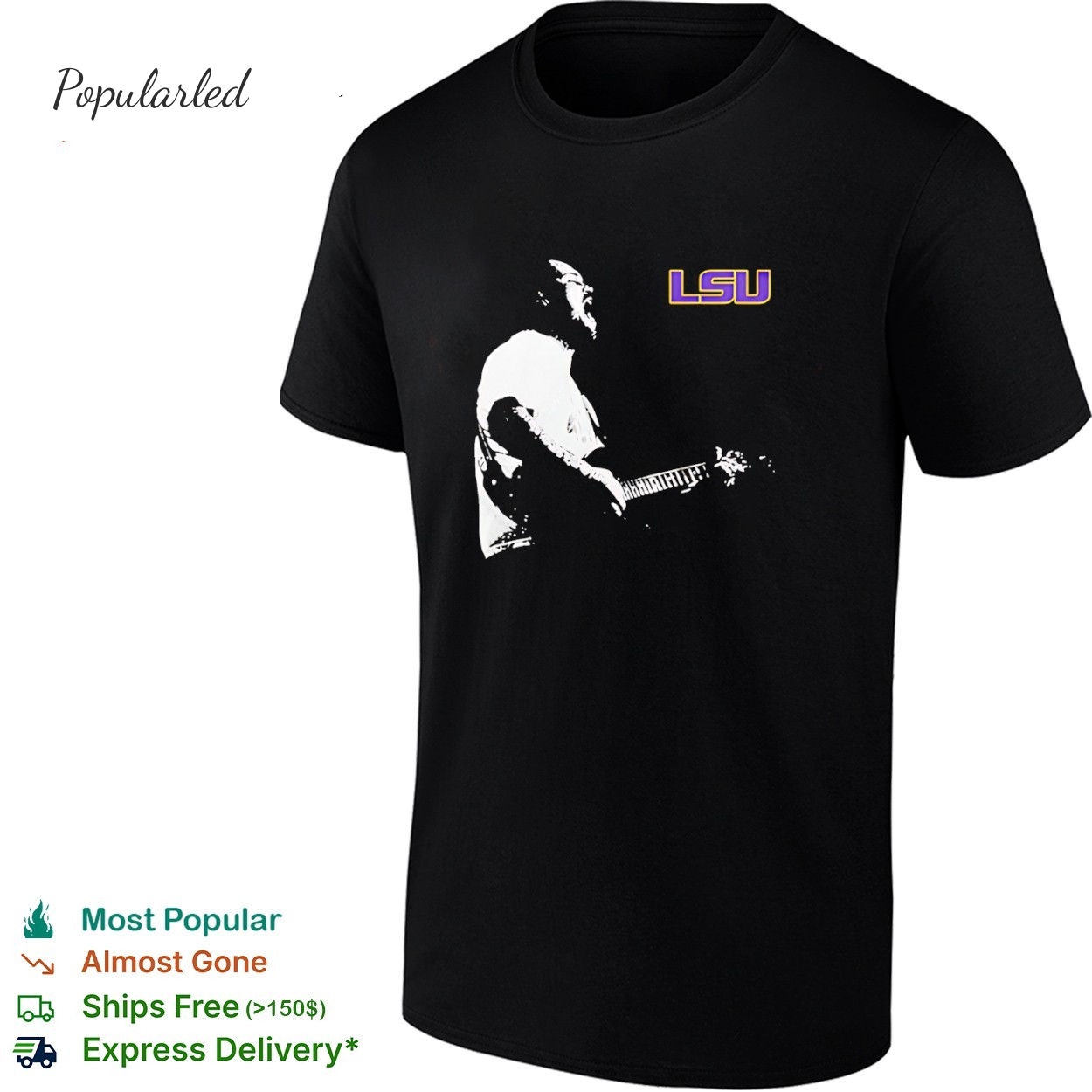 Zach Bryan live in concert at LSU Tigers stadium portrait shirt