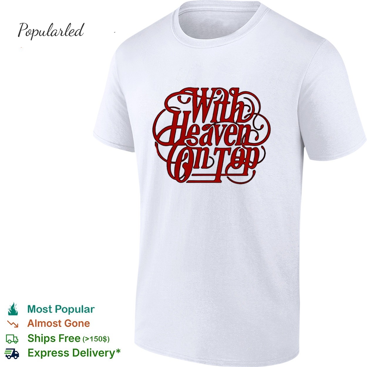 Zach Bryan With Heaven On Top graphic shirt