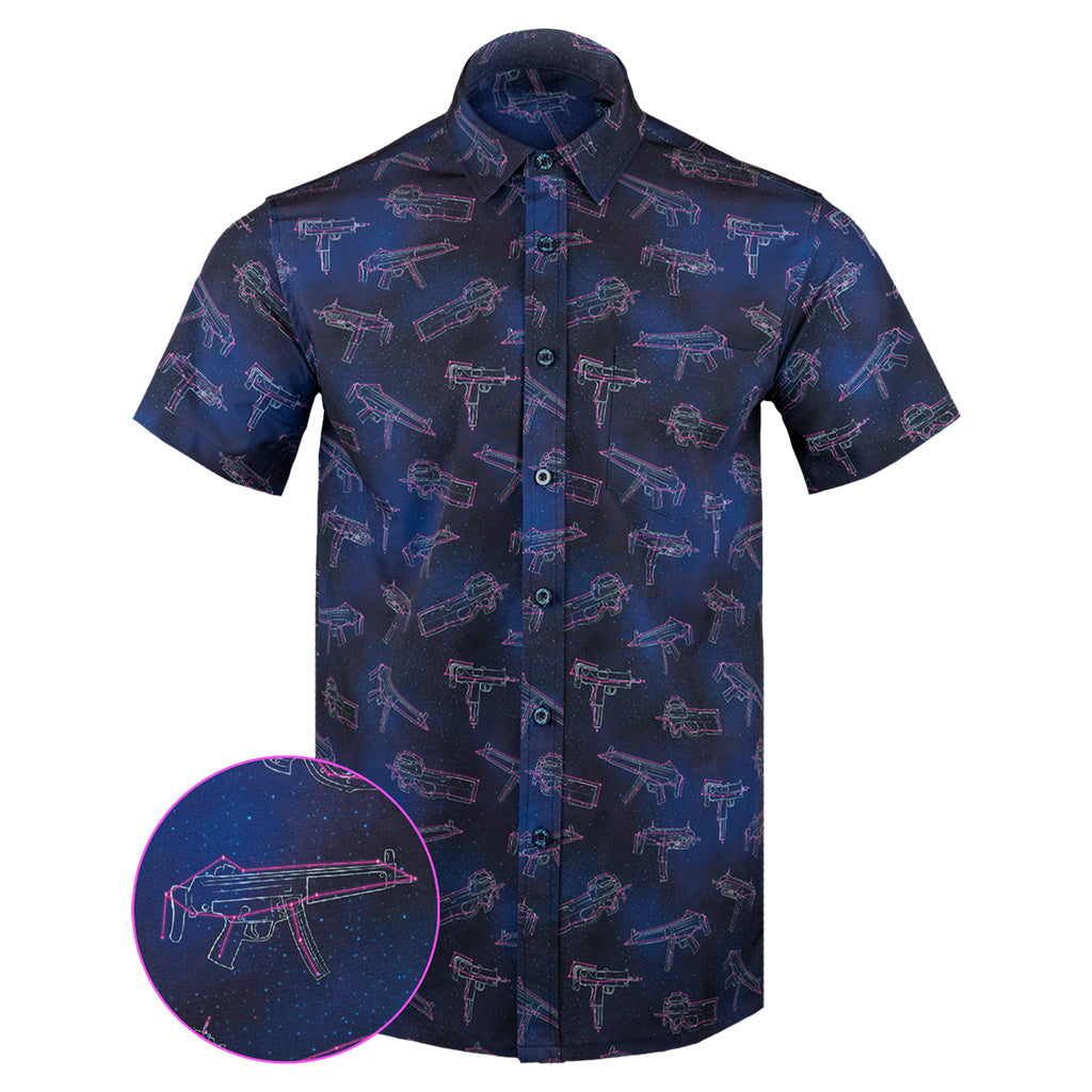 Zodiac Button Down Shirt Tactical Hawaiian Shirt Pro Gun Rights Merch Gifts For Husband